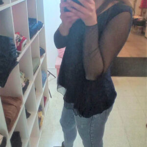 Blusa in tulle Art. velo in modal