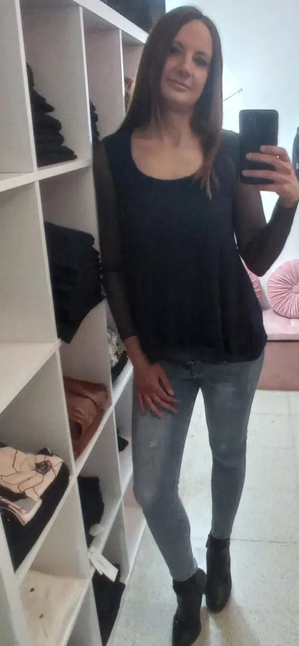 Blusa in tulle Art. velo in modal