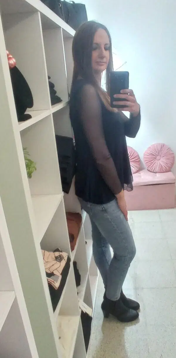 Blusa in tulle Art. velo in modal