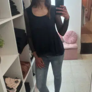 Blusa in tulle Art. velo in modal