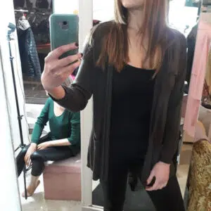 Cardigan donna in viscosa taglia unica Art.Fox