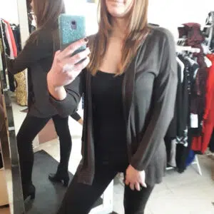 Cardigan donna in viscosa taglia unica Art.Fox