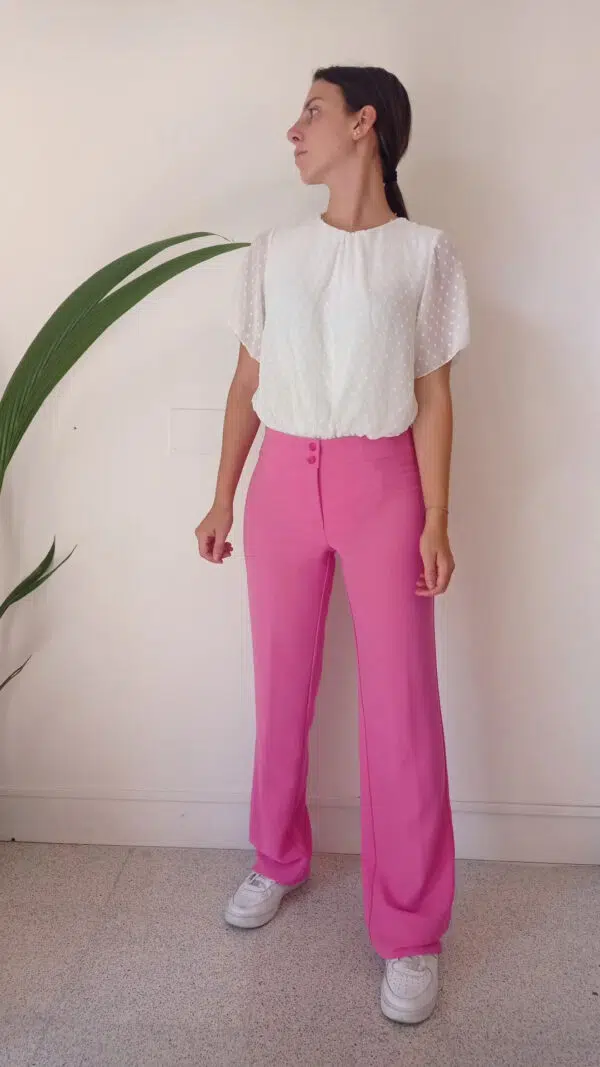 Pantalone palazzo crepe Art. Desiderio