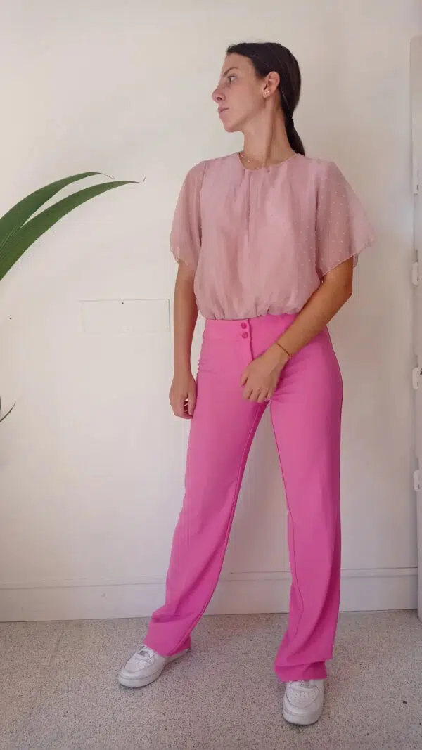 Pantalone palazzo crepe Art. Desiderio