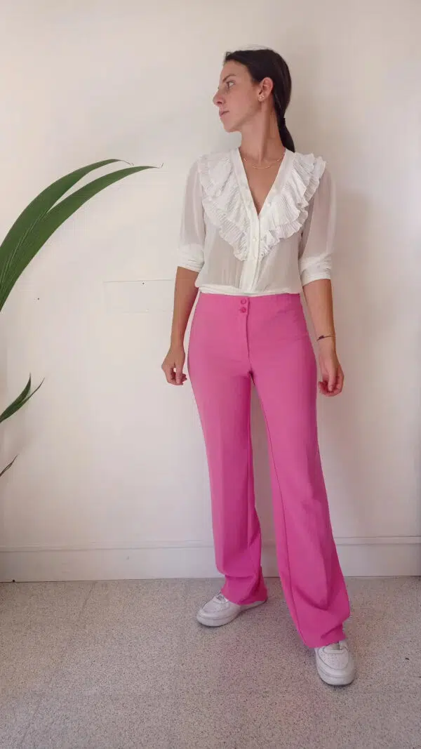 Pantalone palazzo crepe Art. Desiderio