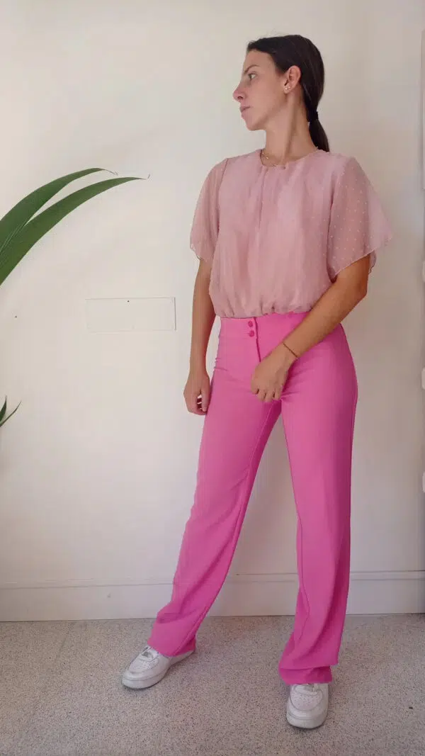 Pantalone palazzo crepe Art. Desiderio
