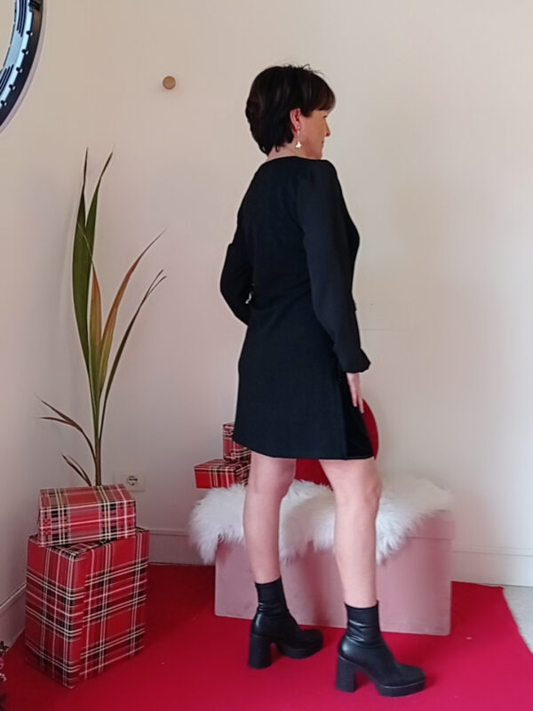 Abito elegante in velluto Art. Silvia