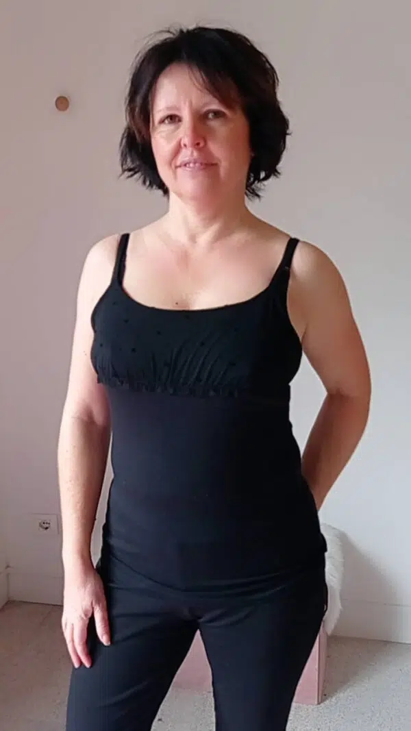 Maglia sotto giacca con tulle Art. Voile