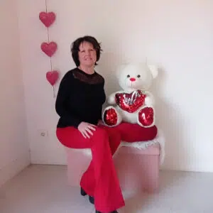 Pantalone a zampina con elastico in vita Art. Vita