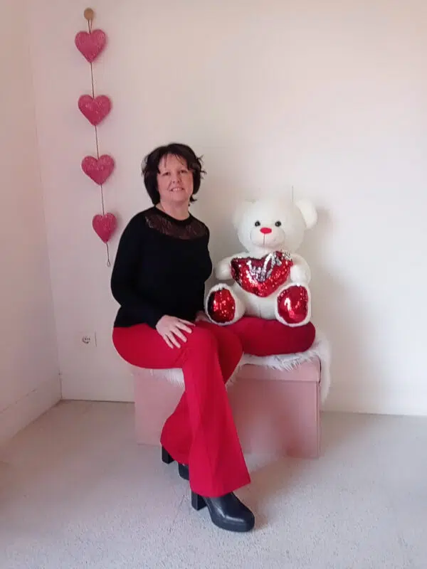 Pantalone a zampina con elastico in vita Art. Vita