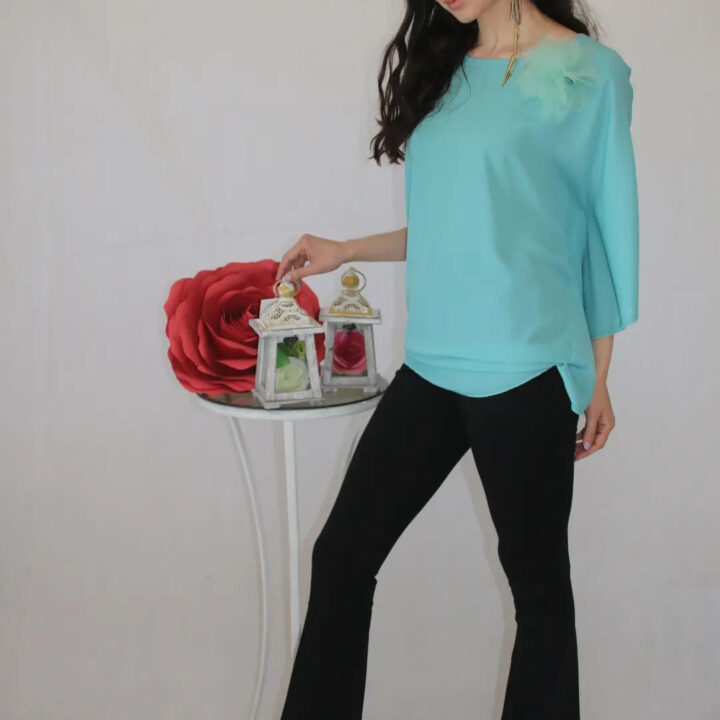 Blusa morbida Curvy Art. Gioia