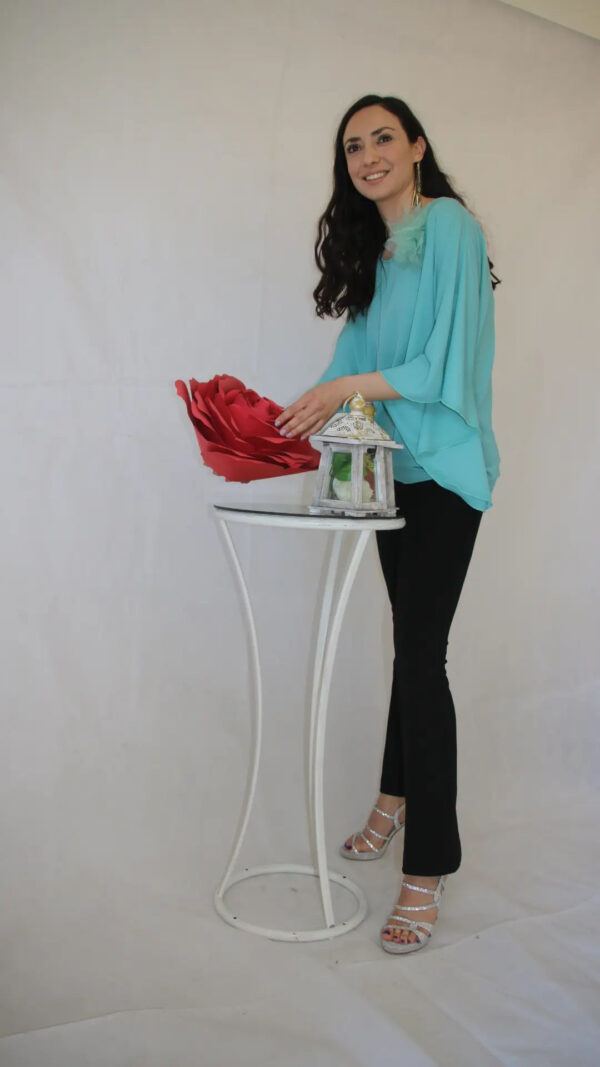 Blusa morbida Curvy Art. Gioia