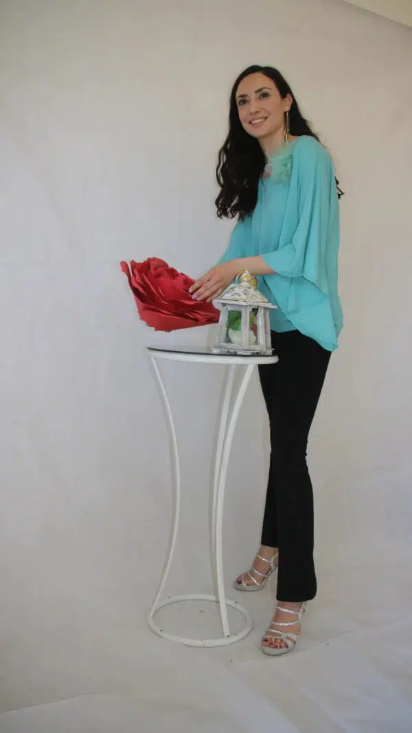 Blusa morbida Curvy Art. Gioia