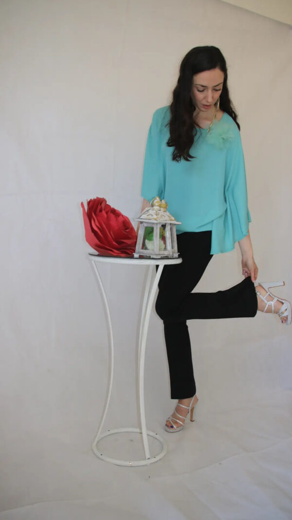 Blusa morbida Curvy Art. Gioia