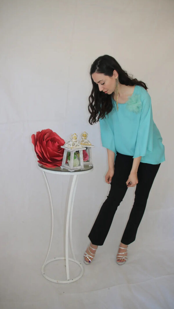 Blusa morbida Curvy Art. Gioia