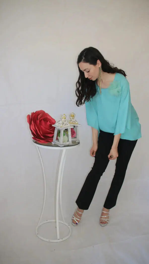 Blusa morbida Curvy Art. Gioia
