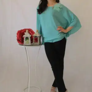 Blusa morbida Curvy Art. Gioia