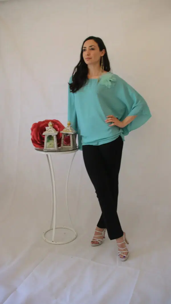 Blusa morbida Curvy Art. Gioia