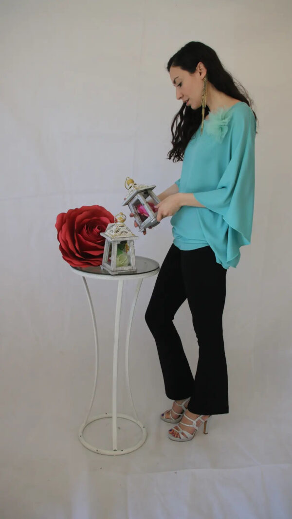 Blusa morbida Curvy Art. Gioia
