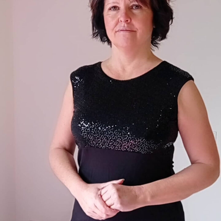 Blusa maglia con paillettes Art.Super