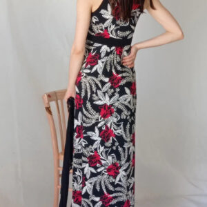 Abito donna lungo con spacchi Art. Gilda