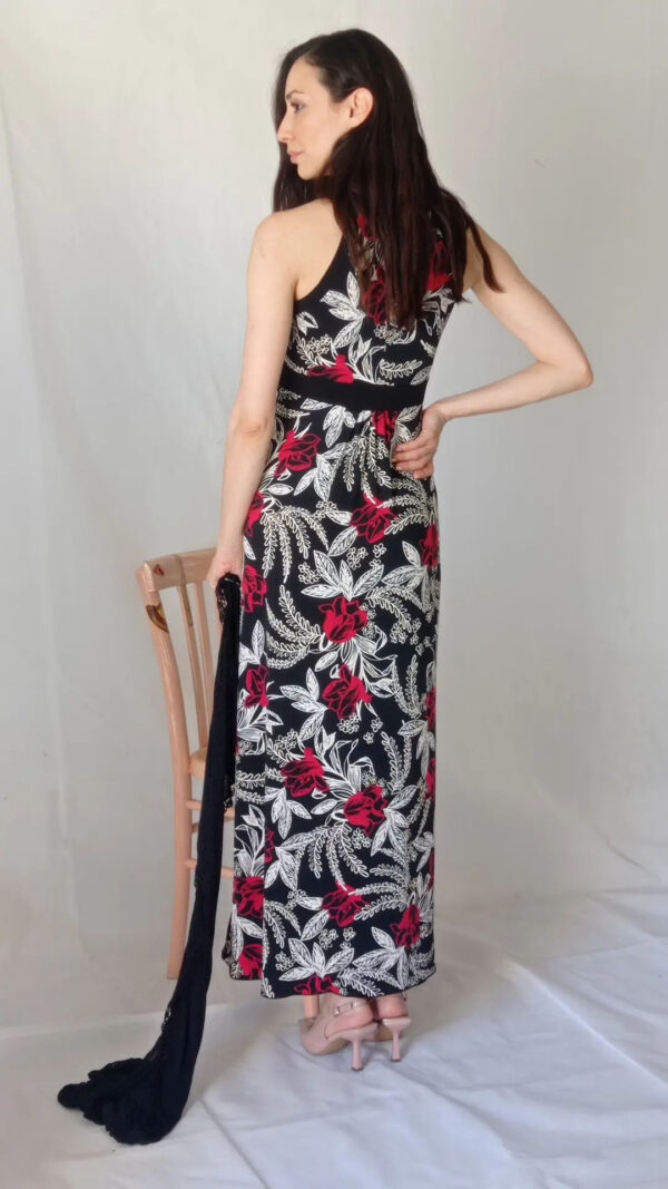 Abito donna lungo con spacchi Art. Gilda