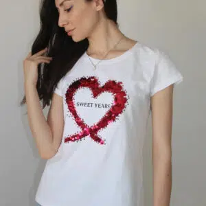 T shirt Art. Con Il Cuore