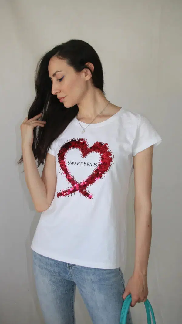 T shirt Art. Con Il Cuore