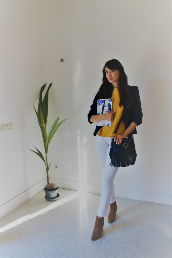 Pantalone jeans bianco Art. Afrodite