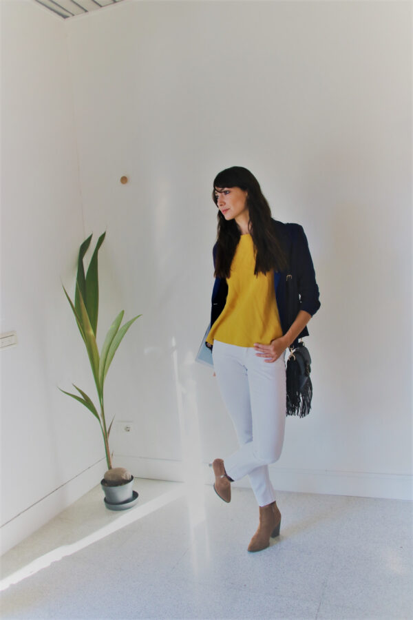 Pantalone jeans bianco Art. Afrodite