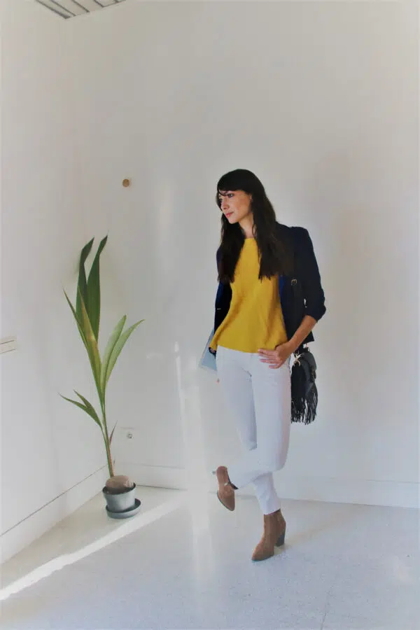 Pantalone jeans bianco Art. Afrodite