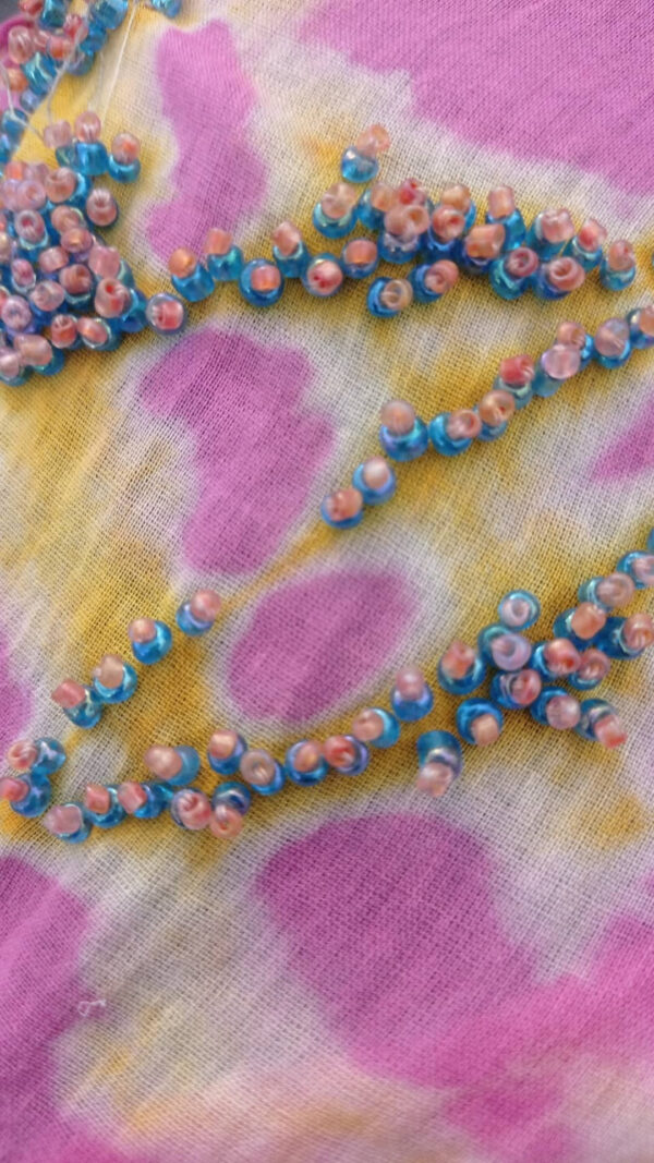 Stola copri spalle con perline ricamate Art. Siu