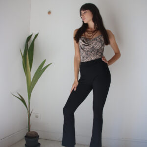 Body animalier in viscosa Art. Macchia