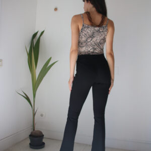Body animalier in viscosa Art. Macchia