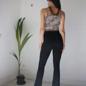 Body animalier in viscosa Art. Macchia