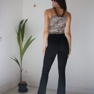 Body animalier in viscosa Art. Macchia