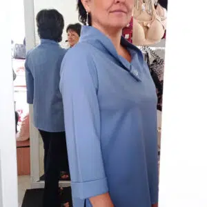 Maglia collo bon ton Art. Rosa