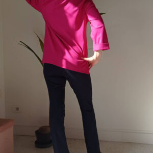 Maglia collo bon ton Art. Rosa