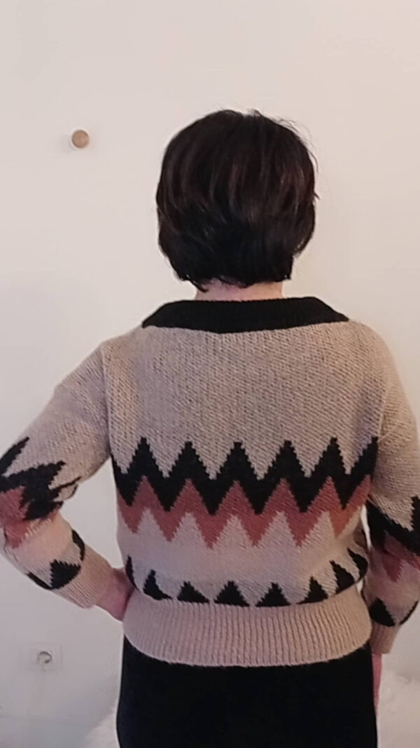 Maglia in stile nordico Art. Rea