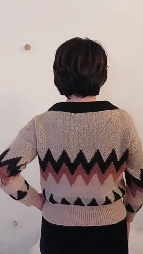 Maglia in stile nordico Art. Rea