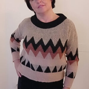 Maglia in stile nordico Art. Rea