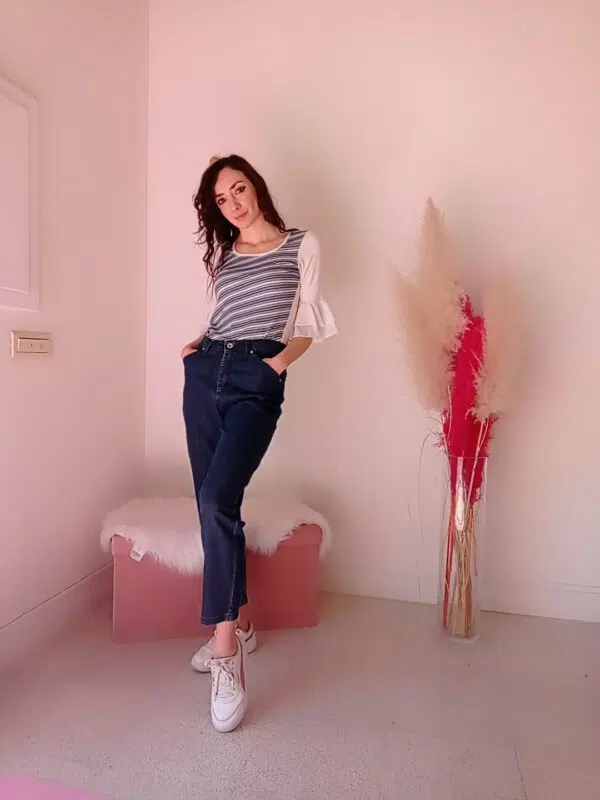 Jeans Mom da donna Art. Simona