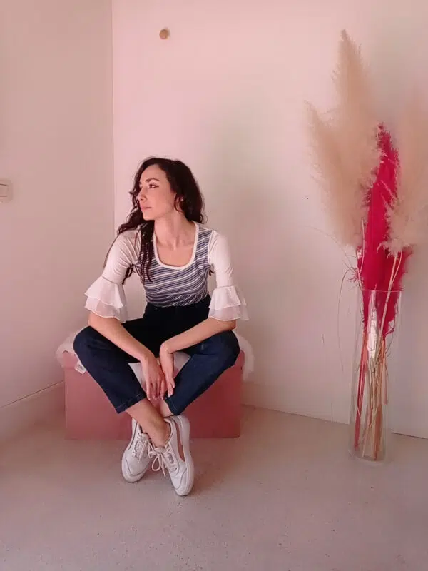 Jeans Mom da donna Art. Simona
