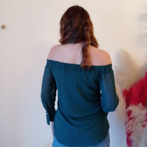 Blusa con scollo alla carmen Stella Mc Queen