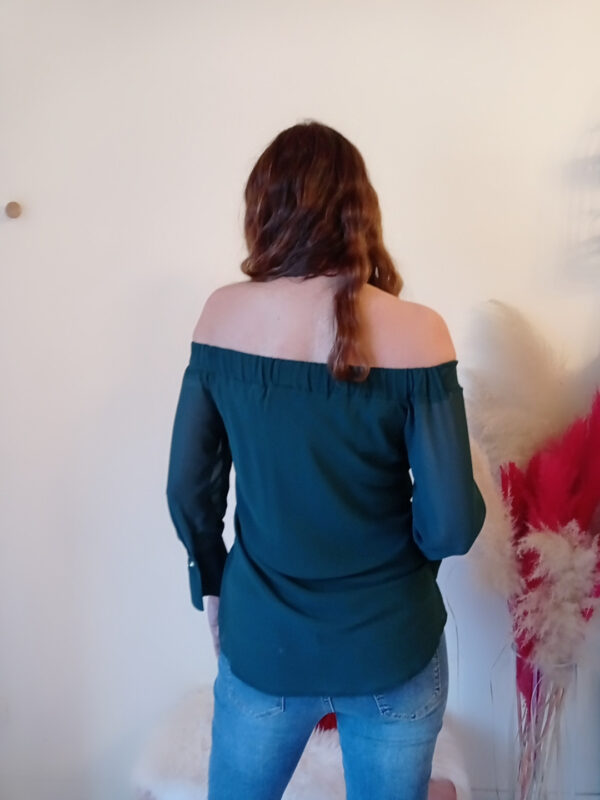 Blusa con scollo alla carmen Stella Mc Queen