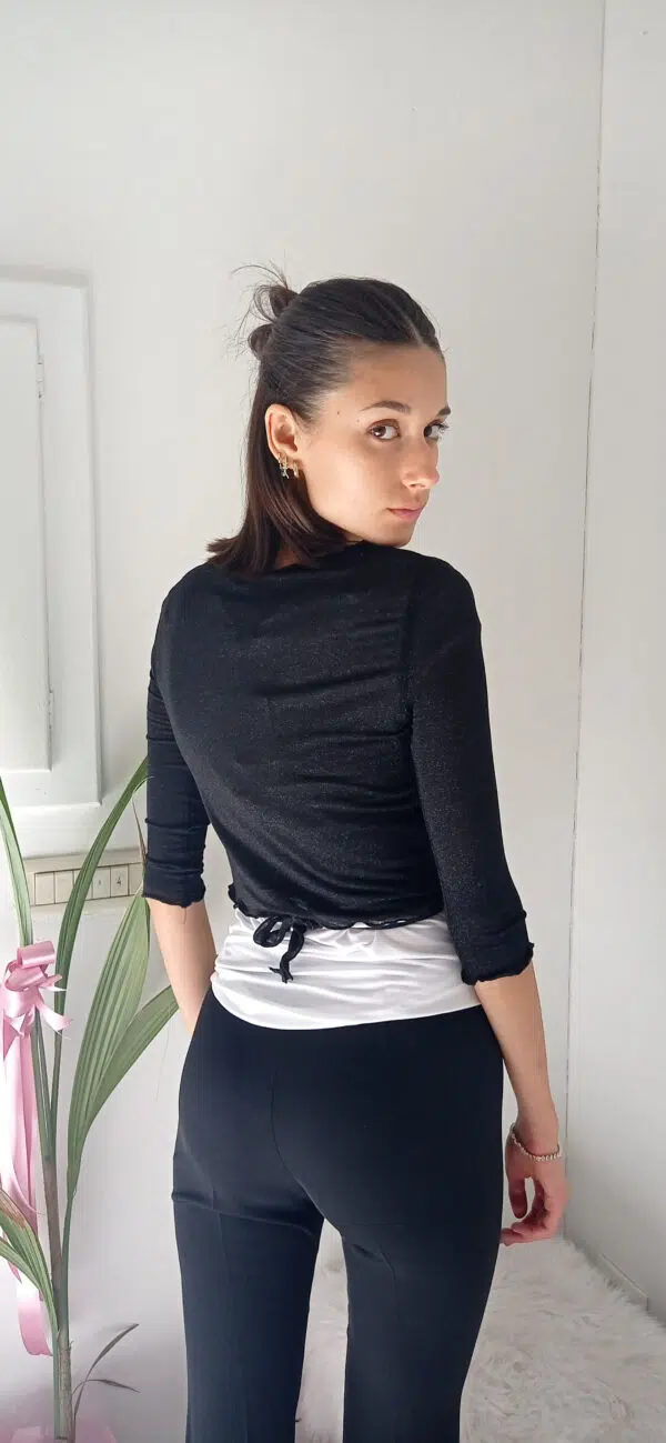 Coprispalle Lurex Elegante - Disponibile in Nero, Blu Notte, e Oro