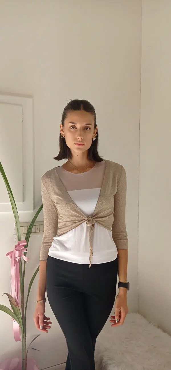 Coprispalle Lurex Elegante - Disponibile in Nero, Blu Notte, e Oro