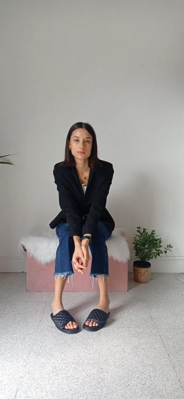 Giacca Nera Elegante - Versatile per Outfit Formali e Casual