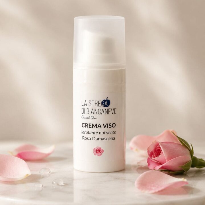 Elixir di Rosa Damascena – Crema Viso Rivitalizzante e Nutriente 15 ml