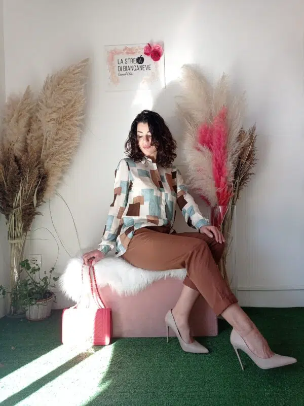 Pantaloni Morbidi a Sigaretta in Cotone - Stile Elegante per Primavera/Estate - Disponibili in Marrone Bruciato, Nero e Bianco